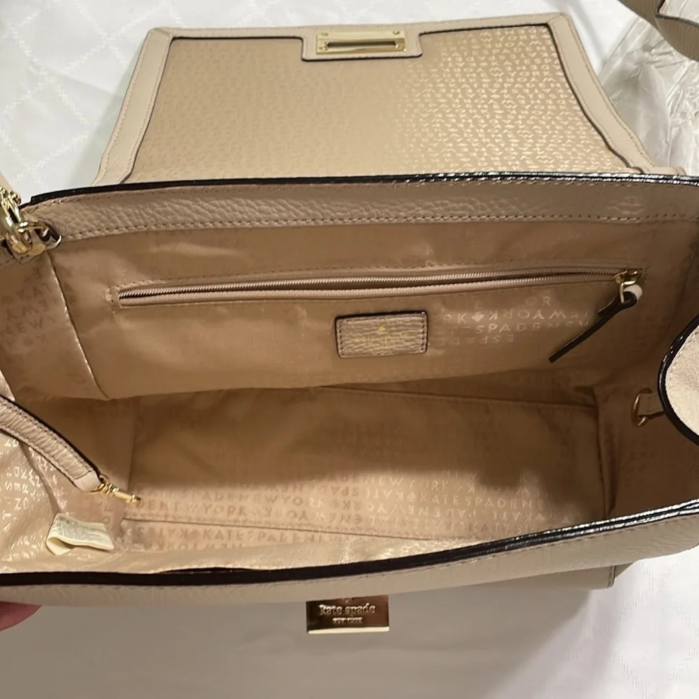 Kate Spade Leather/Suede Magnolia Park Laurel Bag